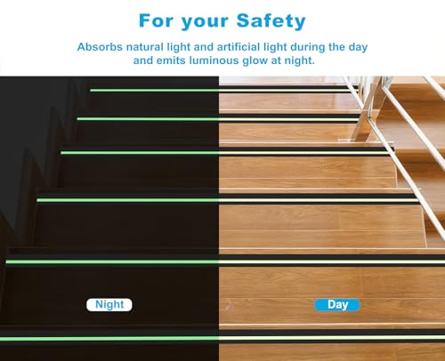 Image of Anti Slip Tape with Glow in Dark, 2inx60ft Grip Tape for Outdoor Waterproof