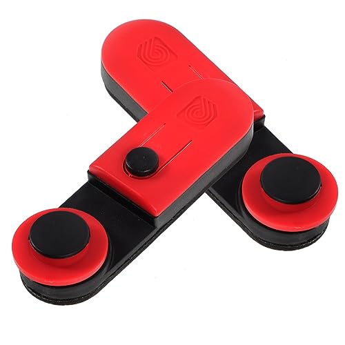 Toyvian 2pcs Guitar Strap Locks Replacement Studs for Acoustic/electric Guitar Straps Locking System