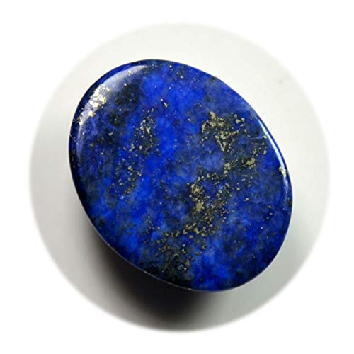 Gemsonclick Original Oval Shape Lapis Lazuli 83 Ct Loose Blue Gemstone For Jewelry Making Cabochon Stone #TOP3