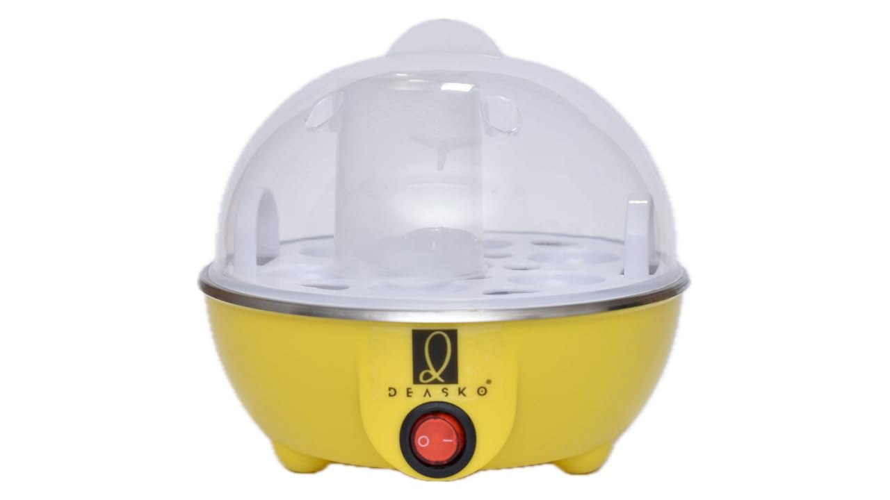 Multicolour Electric Egg Boiler Perfect Eggs Every Time | Rapid Steam Technology | Compact Countertop Design-picture-28