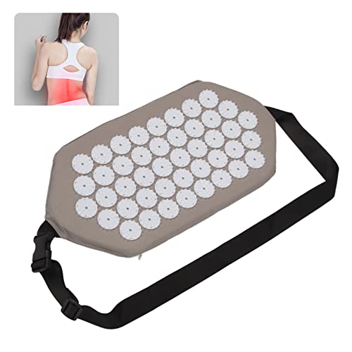 Acupuncture Massage Belt, Acupressure Mat for Massage, Acupuncture Belt for Relaxation for Stress Relief with Acupressure Mat Convenient and Practical Suitable for Home Office and Travel