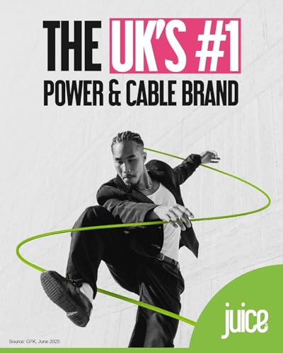 Cable Lightning 3m Juice Cable para iPhone y iPad duradero color coral 7