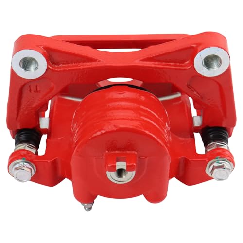 Image of TRQ Performance Front and Rear Brake Caliper Set Coated Brackets Compatible with 2003-2007 Nissan Murano