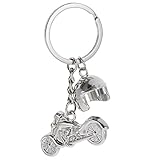 Mit coolem Mini-Anhänger FITYLE Metall Motorrad Anhänger Schlüsselanhänger Keychain Taschenanhänger