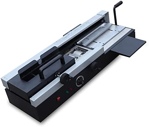 A4 Book Desktop Binding Machine Hot Melt Glue Book Paper Binder Perfect 1200W 4cm 220V Book Binding Machine Wireless A4 Hot Melt Glue Paper Binder