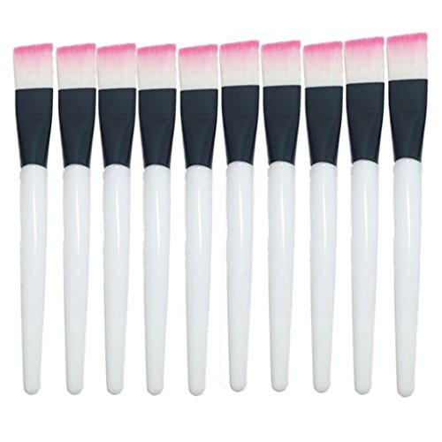 Usstore 10PC Makeup Brush Multipurpose facial mask Brushes Powder Foundation Cosmetic Organizer Applicator Tool For Kabuki Women Lady