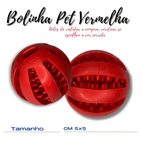 Bolinha Brinquedo Para Cachorro Cães Gato Pet Anti-Estresse/Tartaro Bola Mordedor Compartimento Para