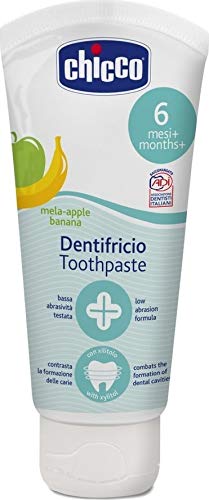 Chicco pasta de dientes, manzana / sabor a plátano