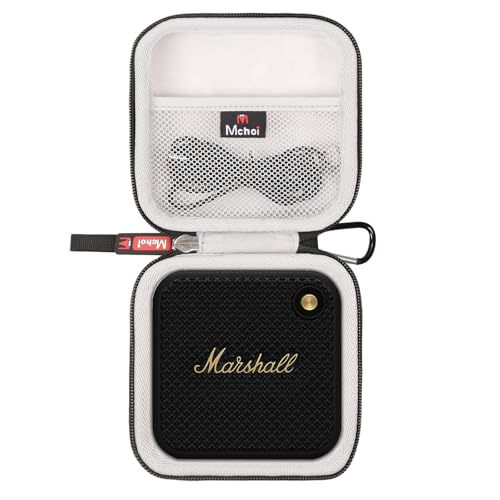 Mchoi Hard Carrying Case Suitable for Marshall Willen/Marshall Willen II Portable Bluetooth Speaker, Shockproof Marshall Speaker Travel Protective Case, Case Only