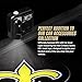 Sporticulture NFL American Football New Orleans Saints - Car Door Lights Logo Shadow Display - Car Accessories with One Team Logo Slide - Compatible for Most Car Models - Battery Powered, 2.5” x 2.5”