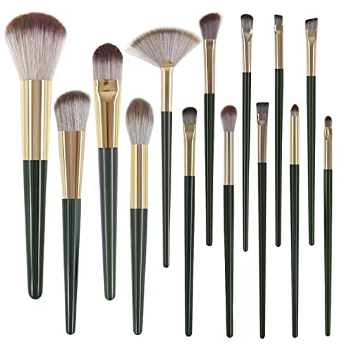 Makeup Brushes ZHIYE 14 Pcs Make Up Brushes Professional Make Up Makeup Brush Set Not Include