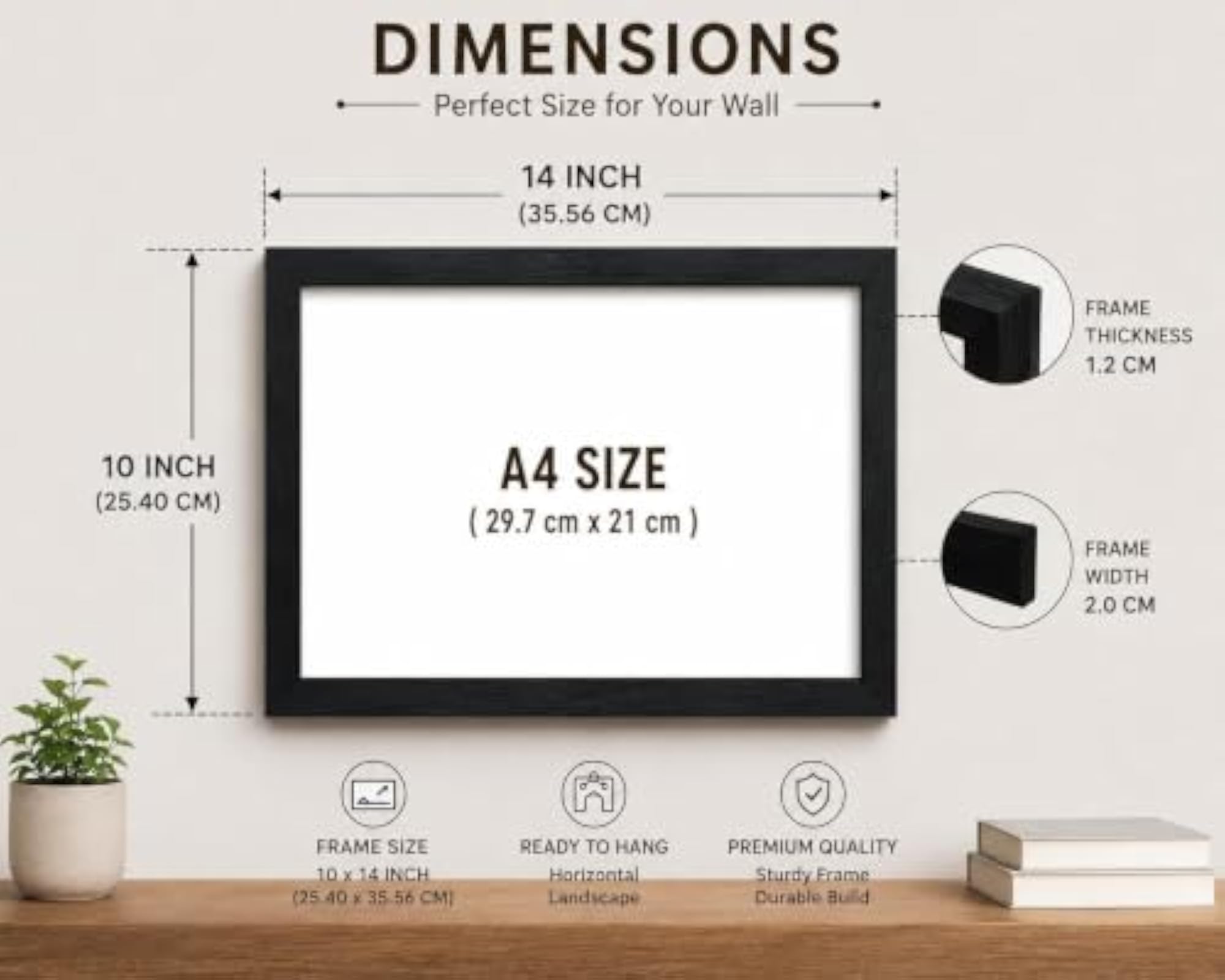 My First Billion Photo Frame for Home & Office