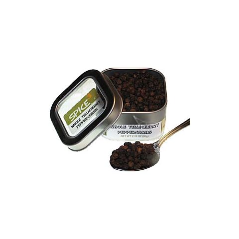 Whole Tellicherry Peppercorns Tin Cover