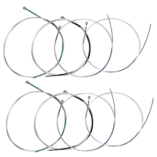 JEWEDECO 8個小提琴弦 音質向上のための楽器アクセサリー バイオリン弦 替