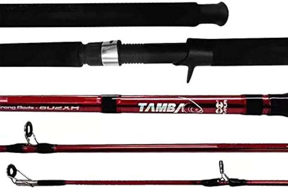 Vara Pesca Carretilha Maruri Tamba 602C 1,83m 40-80 Lbs 2 Partes