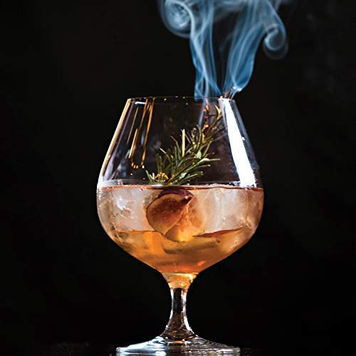 MZP Italin Premium Luxury Crystalware Glass Set/Classic Brandy Glass/Plus Snifter Wine, Whiskey Cocktail Glass Set/Dining Hotel red Wine Cup/Piece Degustation Brandy Glass Set/ 250 Ml (250 ml, 2) 2