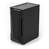 ARESGAME A-M1, Mid-Tower PC Case, ATX, M-ATX, Transparent Side Panel, Liquid Cooling Support up to...