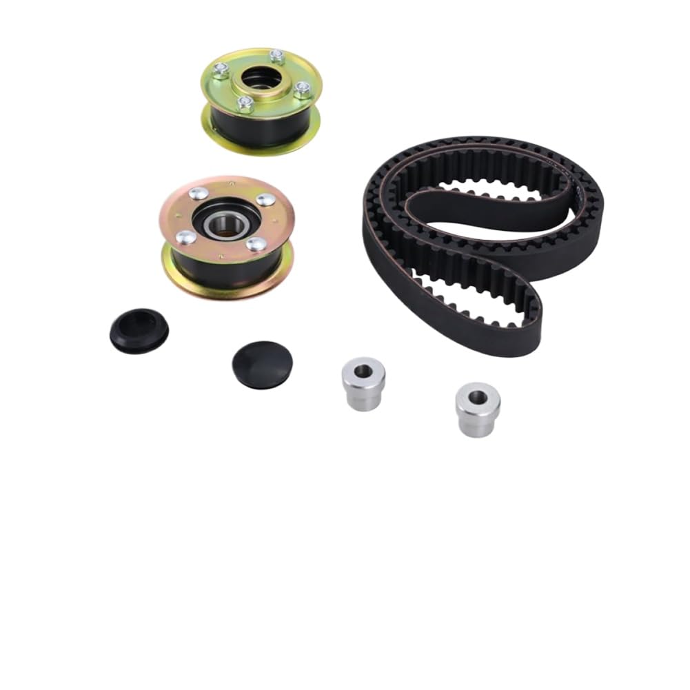 Kit de polea tensora y correa de plataforma síncrona MOPHE-131-4529 125-2532 120-3335 Compatible con cortacésped de plataforma de 30 pulgadas