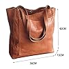 liuduo Umhängetasche Frauen Große Handtaschen, Weiches PU-Leder Crossbody Tasche Casual Große Handtasche Unterarmtaschen Handtaschen Geldbeutel für Arbeit & Reisen Shopping #3