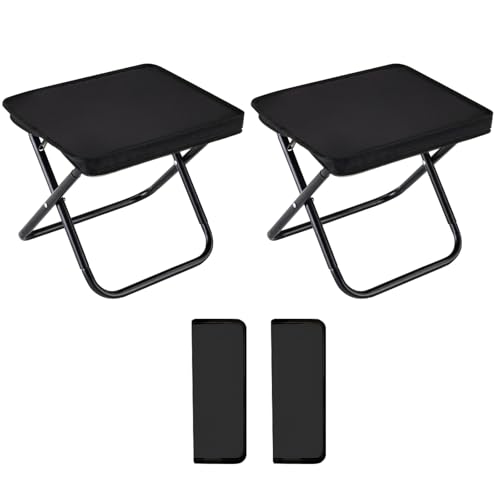 AURIVEE Sgabello Pieghevole 2 in 1