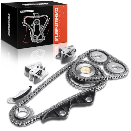 Frankberg Steuerkettensatz Kompatibel mit Micra II K11 1.0i 1.3i 1.4i 16V Benzin 1992/08-2003/02 1302899B00