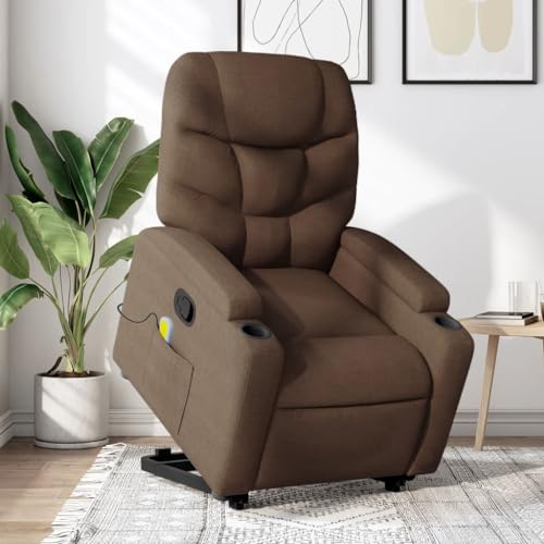 ShGaxin Silla de Masaje reclinable de pie de Tela marrón, Sillón De Relax, Sillon Masaje Relax, Sillon Relax Electrico, Hogar Sillon Relax, Sillones Comodos, Sofa Tantra - 3204612