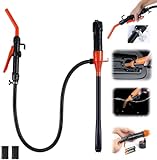 2025 New Portable Power Battery Pump for Gas, Battery Operated Electric Siphon Pump Water Transfer Pump, Easy to Use Hand Fuel Pump Portable Battery Pump for Gas, Fuel, Diesel, Water Transfer (1PC)