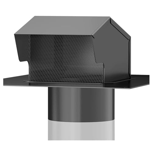 Begchy Dachentlüfterkappe 4 Stahl Dachabluftöffnung