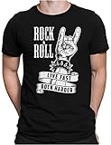 Das T-Shirt besteht aus 100% einlaufvorbehandelte, ringgesponnene Baumwolle 185 g/m². Das Shirt ist einlaufvorbehandelt, dadurch behält es auch nach vielen Waschgängen seine Form. Der Rundhalsausschnitt ist doppelt gelegt. Der Bund unten und der Ärmelbund sind mit doppelter Steppnaht genäht.