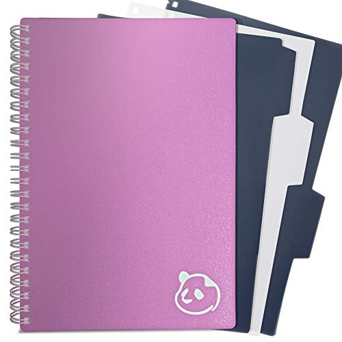 Daily Planner 2.0 - by Panda Planner 2020-2021 - Monthly Calendar, Weekly Organizer and Day Planner Sections - Undated and Wire Binding - 3 Month Planner - 8.25