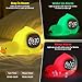 Laying Duck Alarm Clock with Night Light for Kids with Sleep Training and Sound Machine, Rechargeable Silicone Lamp OK to Wake Clock，Cute Animal Tabletop Lamp, Perfect Sleep Companion for Boys Girls