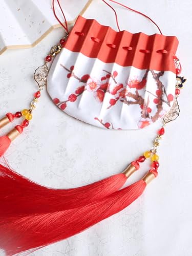 Bolso colgante de estilo antiguo hecho a mano miniatura 6