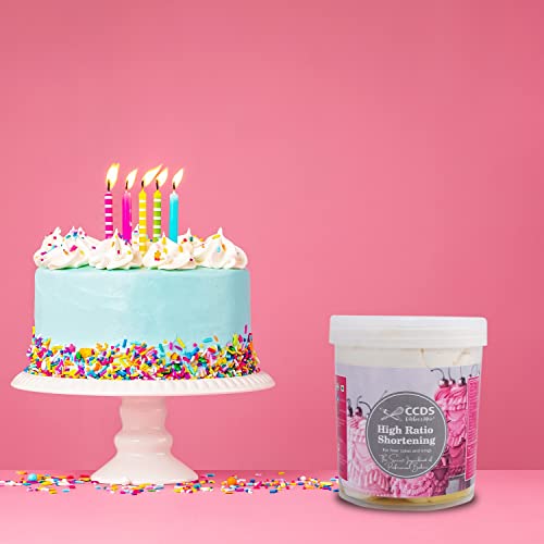 Image of CCDS High Ratio Shortening, 900 Grams Ideal for Buttercream and Fondant Cooking Food Baking