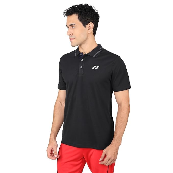 Image of YONEX Junior Polo-Tshirt 2417JR|Badminton |Tennis |Squash |Tru Air Lite |True Breeze |Cool,Dry and Comfortable|Polo Tshirt|Light Weight |Fast Dry|Moisture Absorption|