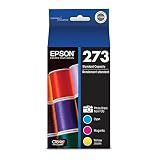 Epson 273 Claria Ink Standard Capacity Photo Black & Color Combo Pack (T273520-S) Works with Expression Premium XP-520, 600, 610, 620, 800, 810, 820