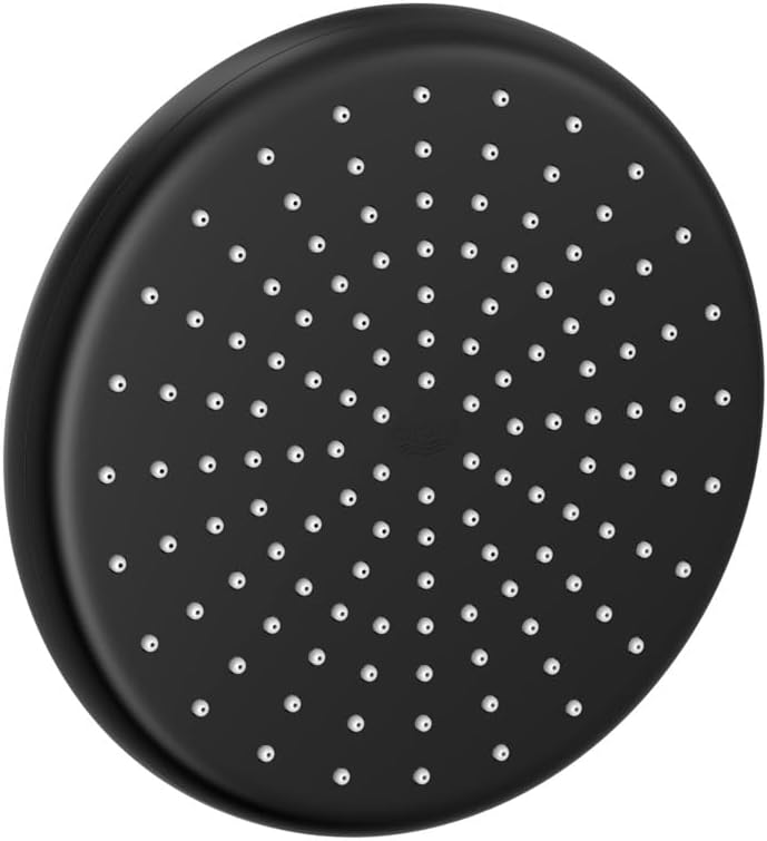 GROHE 26409GN0 Tempesta 210 Shower Head 8-Inch, 1-Spray, 1.75 GPM, Brushed Gold