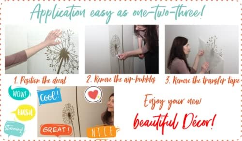 Miniatura 5 de Pegatina de pared Banksy Balloon Girl 23.6x51.2 in, orientada a la izquierda por Broomsticker