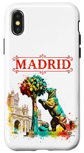 �}�h���[�h �X�y�C�� �F�ƃC�`�S�m�L ���ʕ��A�[�o���A�[�g �X�}�z�P�[�X iPhone X/XS �p