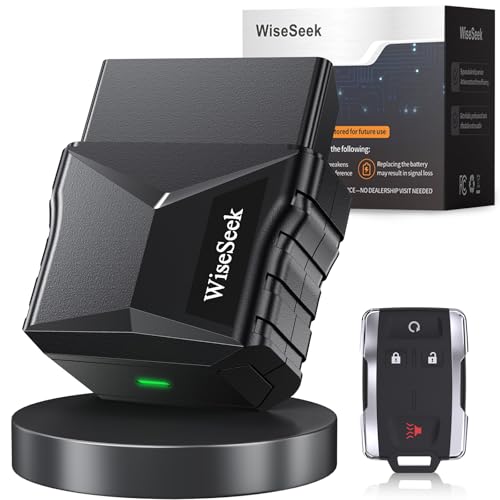 WiseSeek Replacement Key Fob: OBD Remote Start DIY Keyless Entry Compatible with 2015-2021 Silverado 1500 Sierra Canyon Colorado Chevy/GMC M3N32337100, 1 Set