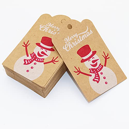 120Pcs Christmas Gift Tags Brown Kraft Paper Christmas Gift Tags Hanging Name Tags Labels With Twine String For Christmas Gift Wrap, Diy Arts And Crafts, Wedding #TOP5