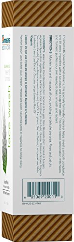 Himalaya Botanique Balancing Neem & Turmeric Face Wash, Dermatologically Tested, Vegan, Cruelty Free, Paraben Free, SLS Free, 5.07 Fl Oz, 150 ml