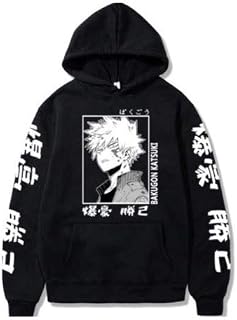 Moletom Canguru Blusão De Frio Boku No Hero Katsuki Bakugou