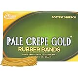 Alliance(R) Pale Crepe Gold™ Rubber Bands In 1 Lb. Box, #19 3 1/2in. x 1/16in., Box Of 1890