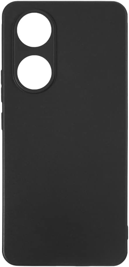 TPU Phone Case Compatible with Vivo Y100 5G V2239, Slim Shockproof Soft Cover with Anti-Scratch Design and Precise Cutouts for Full Protection (Black)
