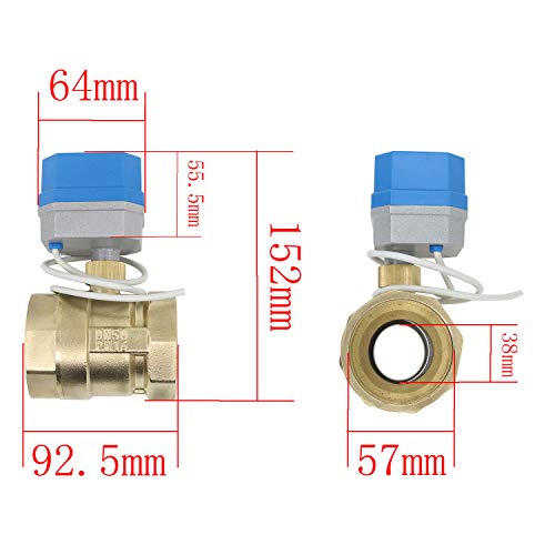 Válvula de 2 vías motorizada de 220V para solucionar fugas y controlar fluidos con precisión 3
