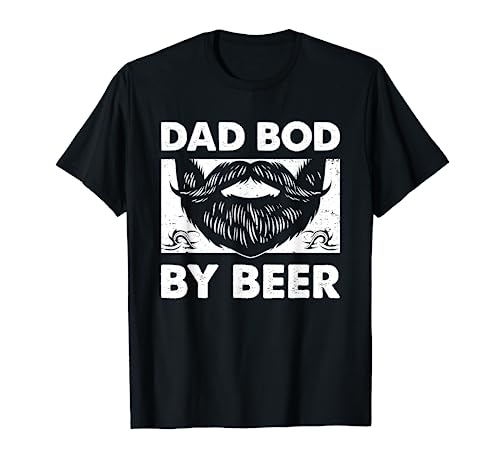 Dad Bod by Beer Funny Daddy Humor Padre Amante de la cerveza Beber Camiseta