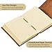 LEATHER VILLAGE Lined Paper Leather Bound Journal-260 Pages, Rustic Brown, 8 X 6 Inches (A5) - Book of Shadows - Writing Notebook, Daily Notepad, Travel Diary For Women/Men