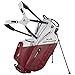 Big Max Dri Lite Hybrid Plus Stand Bag (White/Merlot)