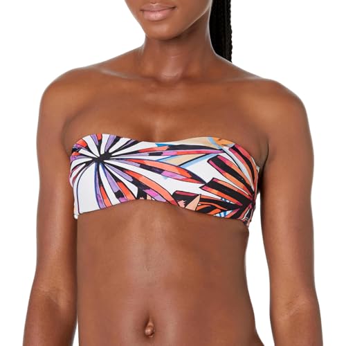 Knit Swimwear Bandeau Desigual : Ensemble de Bikini Tricoté Blanc pour Femme