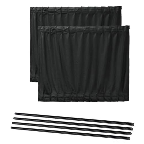 Pare-soleil de protection pour voiture en maille fine avec visière latérale